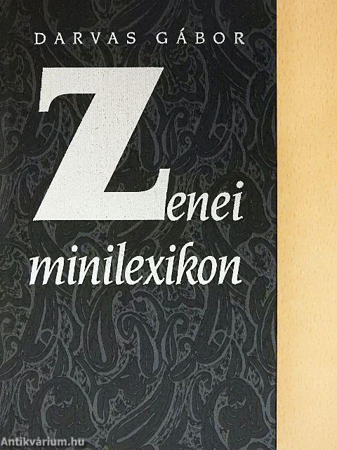 Zenei minilexikon