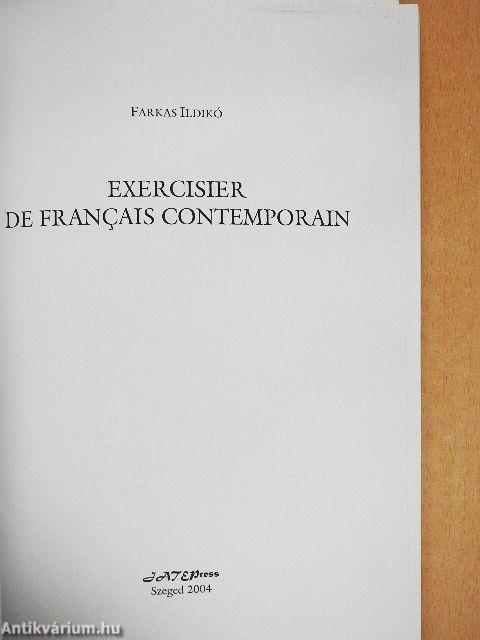 Exercisier de francais contemporain