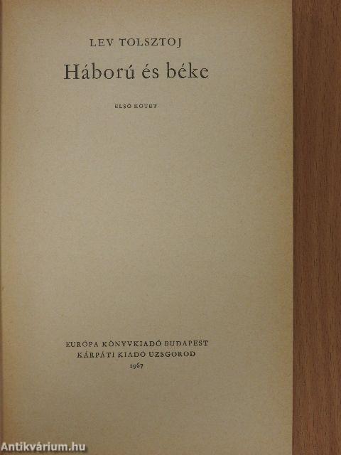 Háború és béke 1-4.