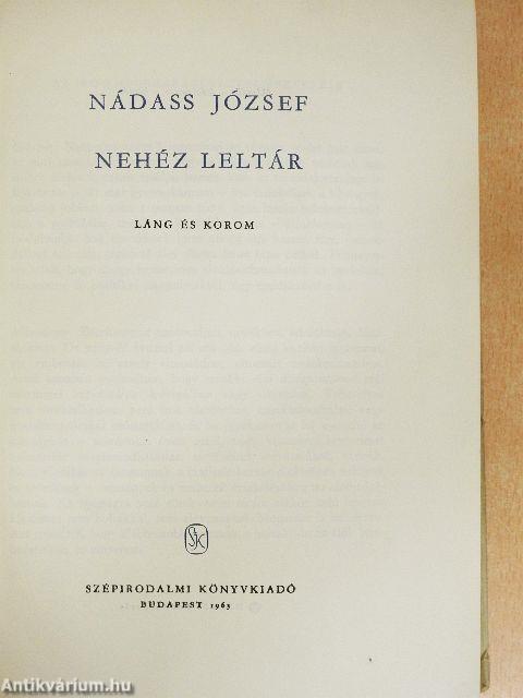 Nehéz leltár 1-2.