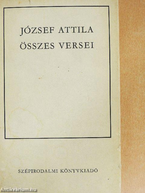 József Attila összes versei