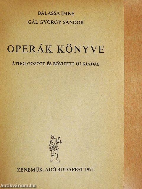 Operák könyve