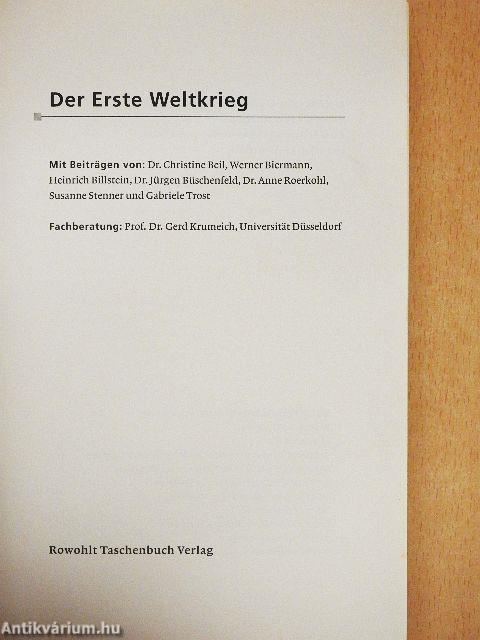 Der Erste Weltkrieg