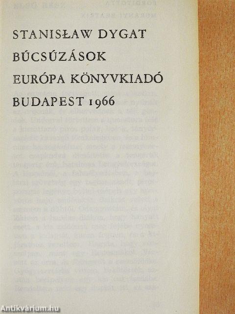 Búcsúzások