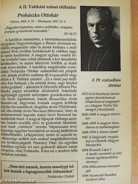 Katolikus kincses kalendárium 2001
