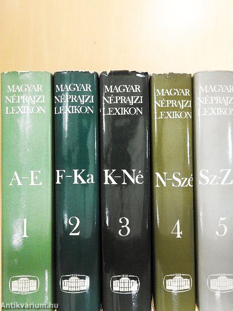 Magyar néprajzi lexikon 1-5.