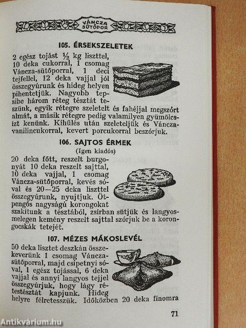 A mi süteményeskönyvünk