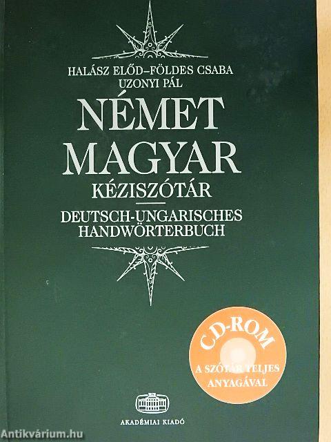 Német-magyar kéziszótár