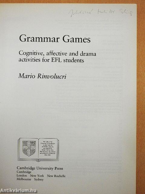 Grammar Games