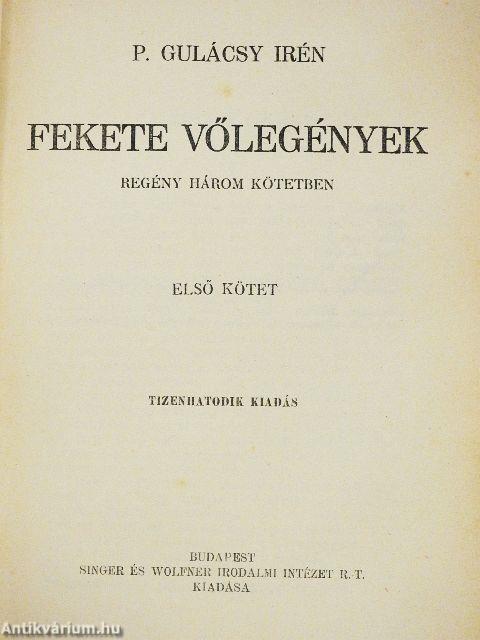 Fekete vőlegények I-III.