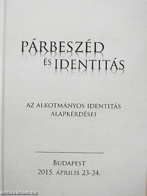 Párbeszéd és identitás