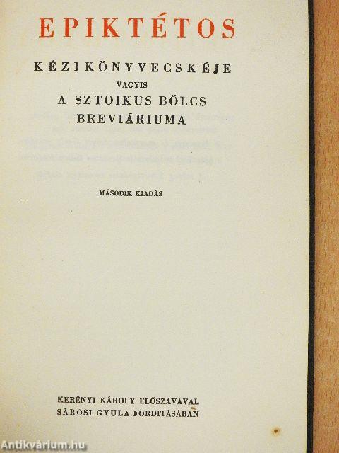 Epiktétos kézikönyvecskéje