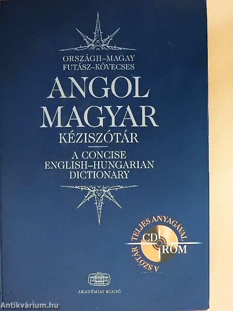 Angol-magyar kéziszótár