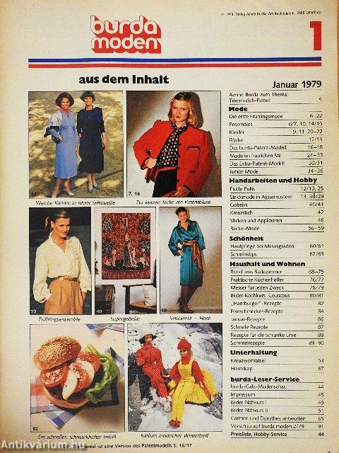 Burda Moden Januar 1979