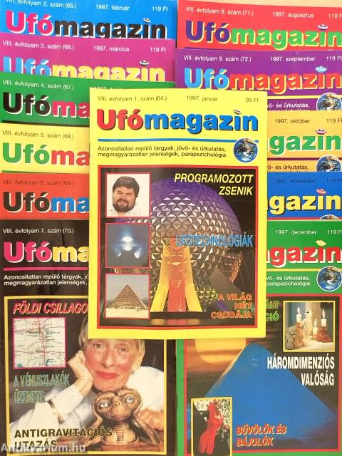 Ufómagazin 1997. január-december