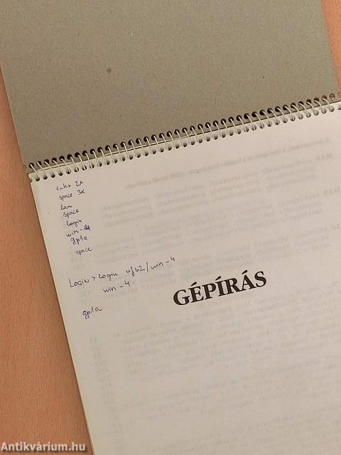 Gépírás