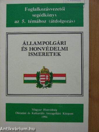 Állampolgári és honvédelmi ismeretek