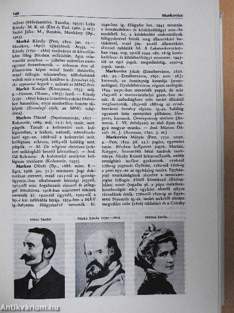 Magyar Életrajzi Lexikon II.