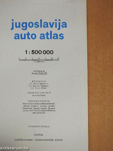 Auto Atlas - Jugoslavija