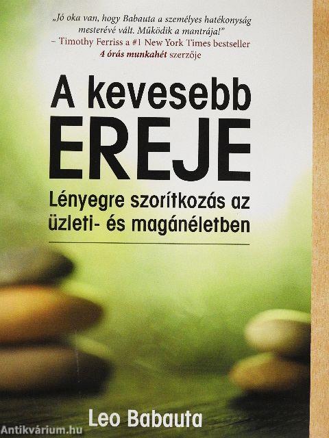 A kevesebb ereje