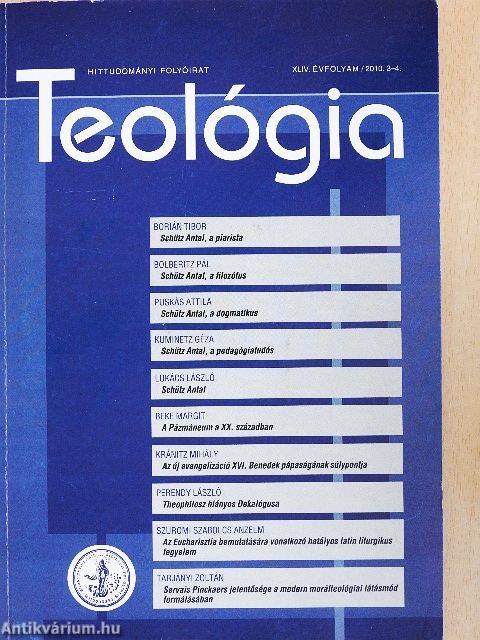 Teológia 2010/3-4.