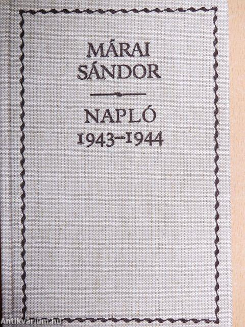 Napló 1943-1944