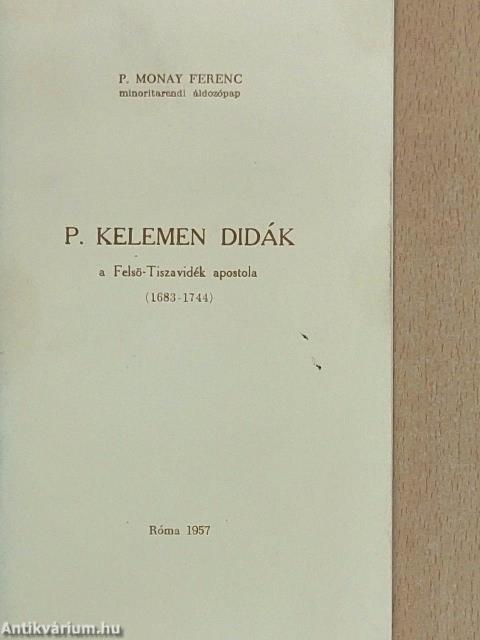 P. Kelemen Didák