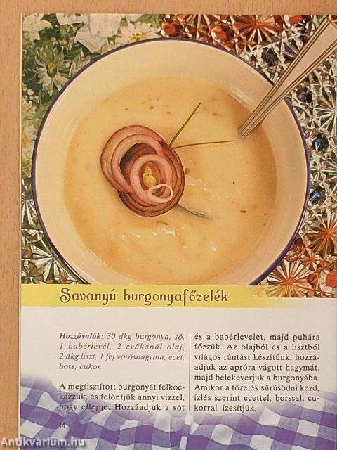 Burgonyás ételek