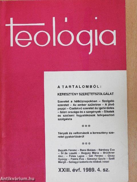 Teológia 1989/4.