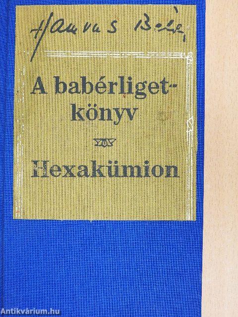 A babérligetkönyv/Hexakümion