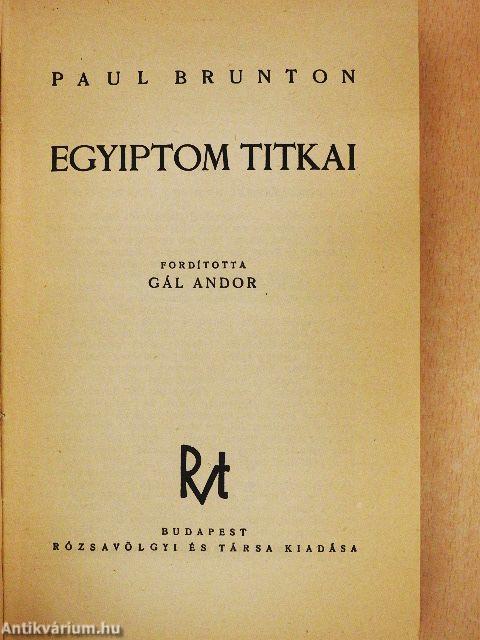 Egyiptom titkai