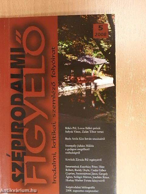 Szépirodalmi figyelő 2008/5.