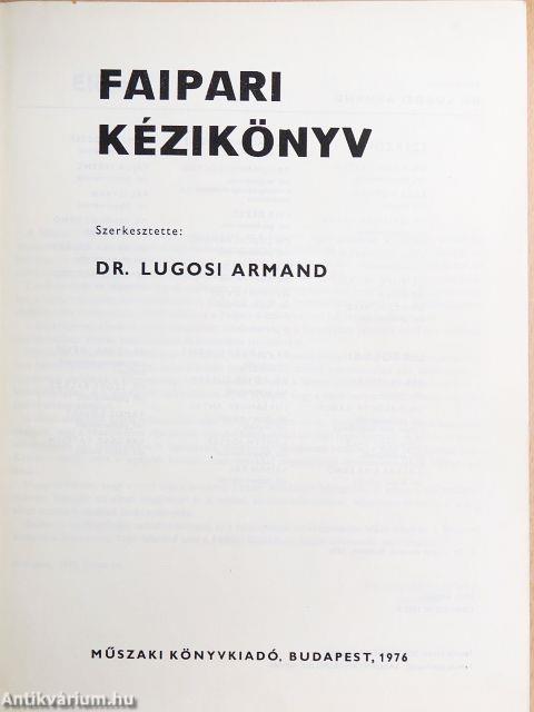 Faipari kézikönyv