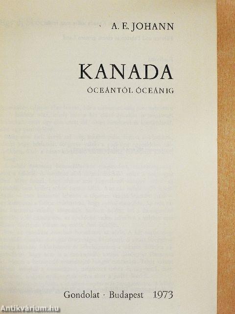 Kanada - óceántól óceánig
