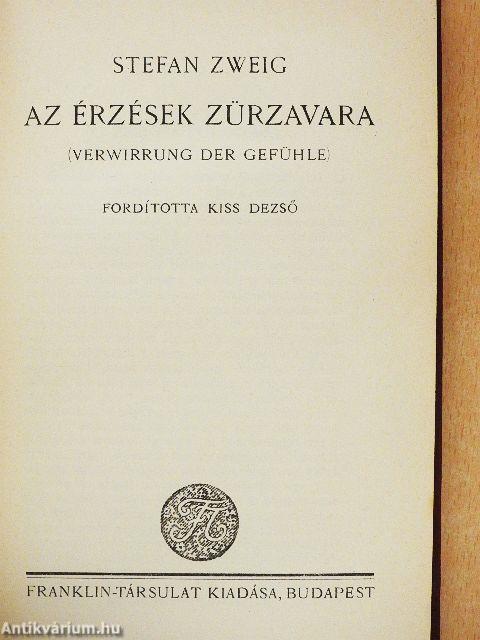 Az érzések zürzavara