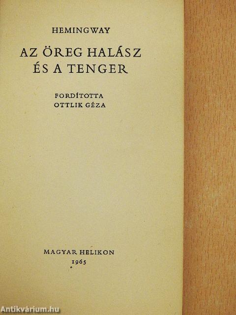 Az öreg halász és a tenger
