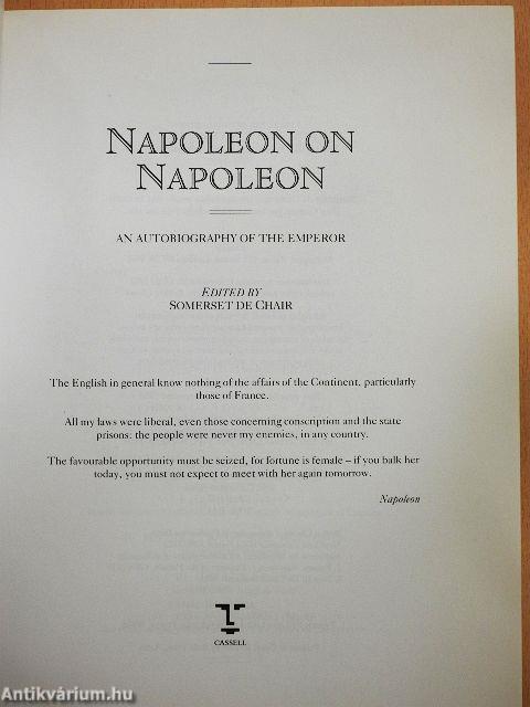 Napoleon on Napoleon