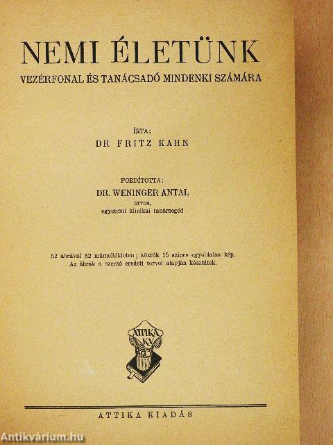 Nemi életünk