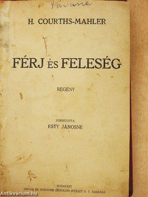 Férj és feleség