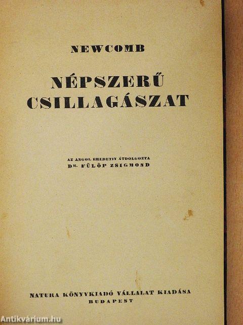 Népszerű csillagászat