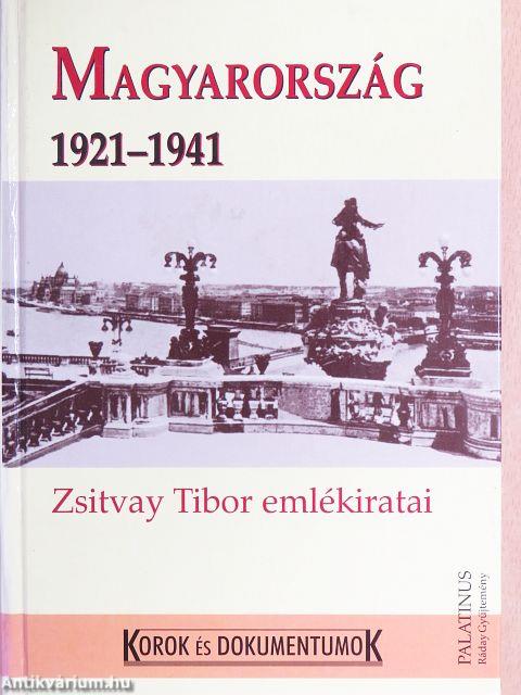 Magyarország 1921-1941