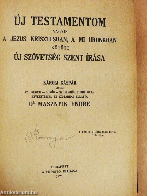 Új Testamentom