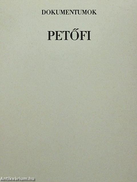 Petőfi (nem teljes)