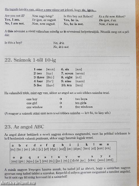 Angol Nyelvkönyv