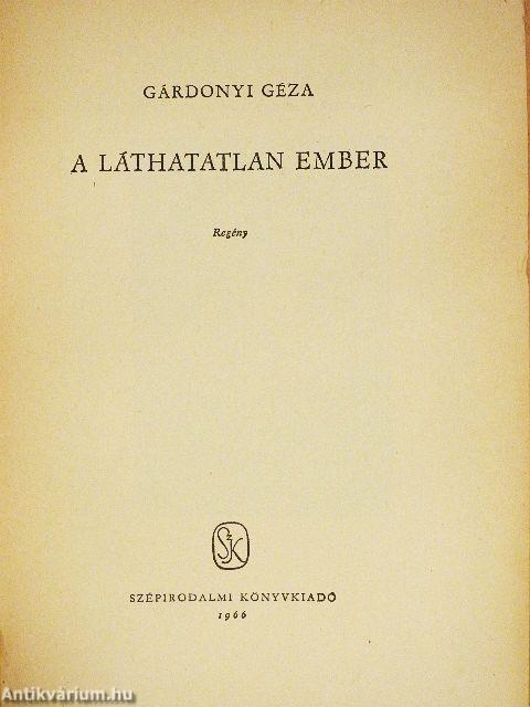 A láthatatlan ember