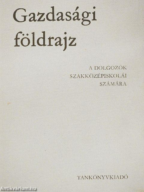 Gazdasági földrajz