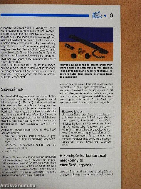 Kerékpárok javítása