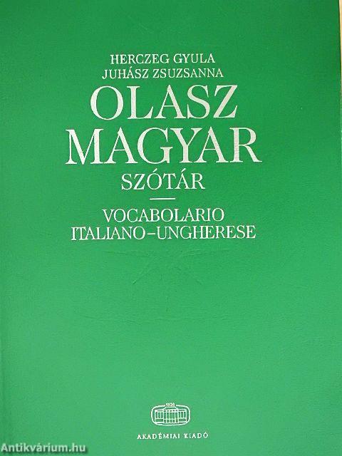 Olasz-magyar szótár