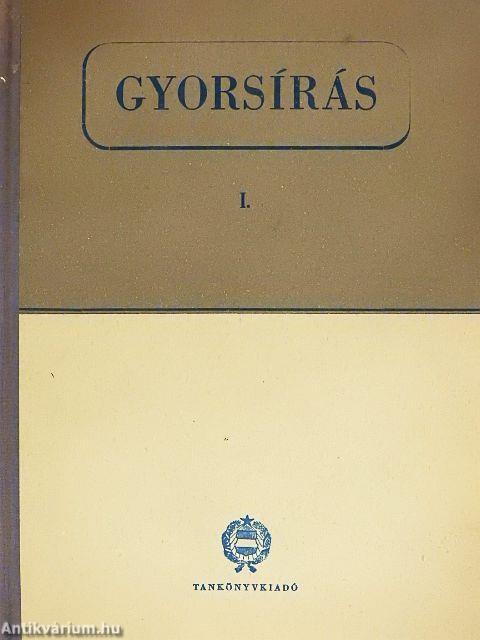 Gyorsírás I.