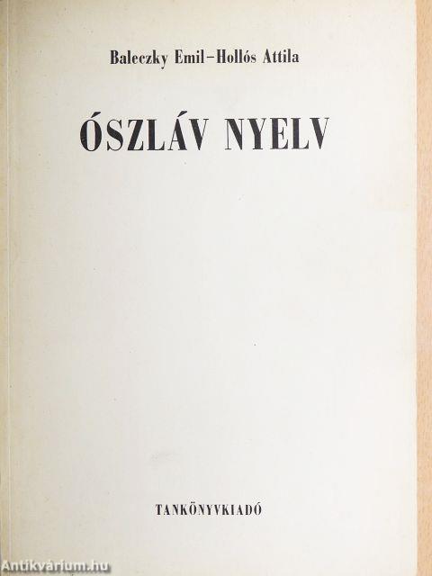 Ószláv nyelv